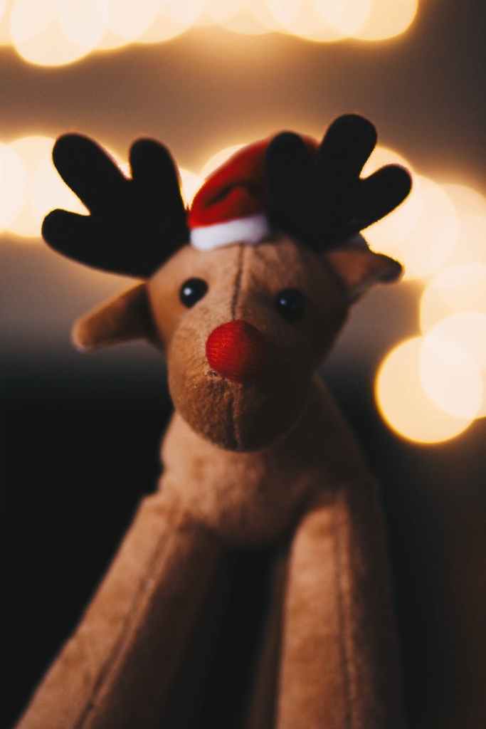 rudolph the red-nosed reindeer plush toy